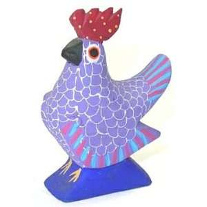  Chicken 3 Inch Oaxacan Wood Carving
