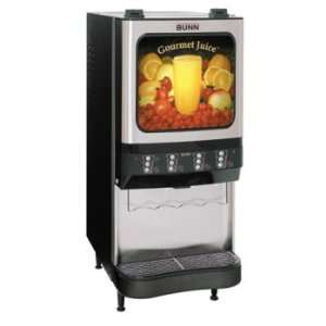  Bunn JDF 4 PC, Four Flavor Juice Dispenser Kitchen 