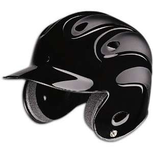 Wilson Big Kids Adjustable Bat Helmet ( Black ):  Sports 
