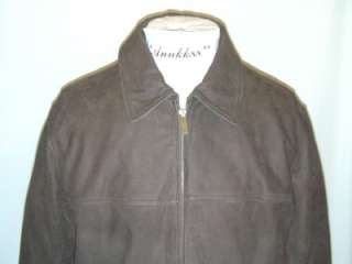 NWT Eddie Bauer Leather Journeyman Bomber Jacket M 2XL  
