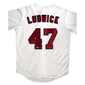  Autographed Ryan Ludwick St. Louis Cardinals jersey MLB 