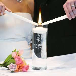    Beach Wedding Floating Unity Vase and Candle Set: Home & Kitchen