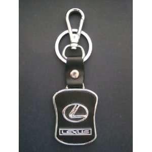 New for Lexus metal leather car key chain keychain keyring LS RX IS GS 