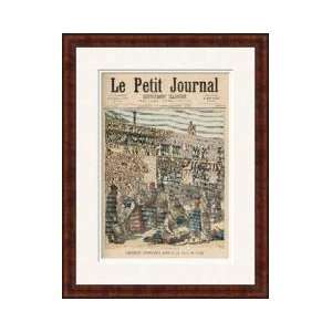 Jewish Refugee Camp In The Gare De Lyon From le Petit Journal 