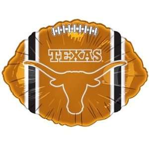  Texas Longhorns Brown Football Shaped Foil Balloon Toys 