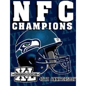  Seattle Seahawks 2005 NFC Conference Champions Woven 