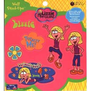   Lizzie McGuire Wall Stick Ups   Pink (8 x 9 inch sheet) Toys & Games