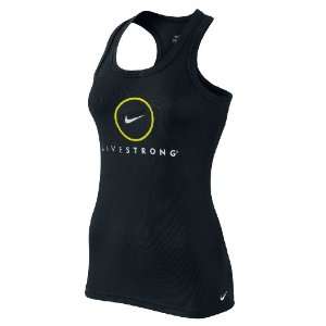  Womens LIVESTRONG Tank   Black: Sports & Outdoors