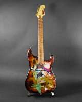   Anodized Aluminum Electric Guitar   Peter Kellett Fender Body  