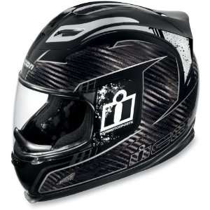    Icon Airframe Lifeform Carbon Black Helmet XXLarge: Automotive