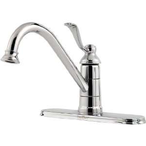  Pfister T34 1PC0 One Handle Kitchen Faucet   Chrome: Home 