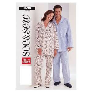   B3698 Unisex Top & Pants, Size B (LRG XLG) Arts, Crafts & Sewing