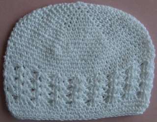 Crochet Kufi Hat Cap Beanie Baby Toddler Girl NEW 1Pcs  