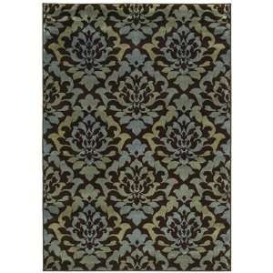  Shaw Rugs Kathy Ireland Home Gallery Royal Shimmer Brown 