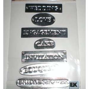  Sticko Inspirables Word Stickers Metal Engagement