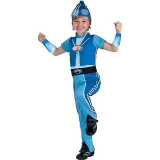 Kids Deluxe Lazy Town Sportacus Costume (Size Small 4 6)