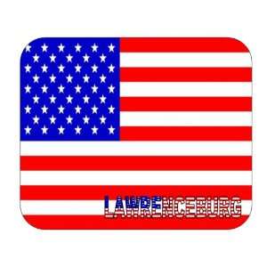  US Flag   Lawrenceburg, Tennessee (TN) Mouse Pad 