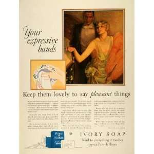  1928 Ad Procter & Gamble Ivory Bar Soap Washing Laundry 