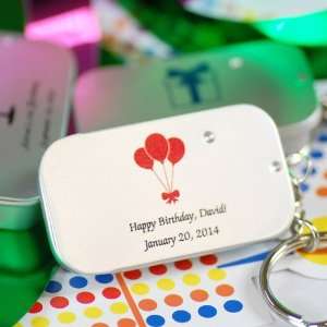  Personalized Birthday Mint Tin Keychain Health & Personal 