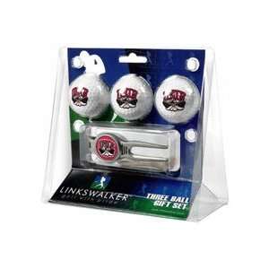  Las Vegas (UNLV) Runnin Rebels 3 Ball Golf Gift Pack with 