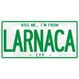  NEW  KISS ME , I AM FROM LARNACA  CYPRUS LICENSE PLATE 