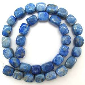  10 12mm blue lapis lazuli nugget beads 16 strand