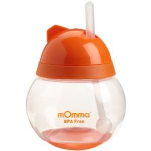  Lansinoh mOmma Straw Cup, Orange Baby