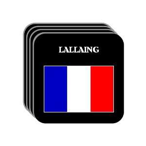  France   LALLAING Set of 4 Mini Mousepad Coasters 