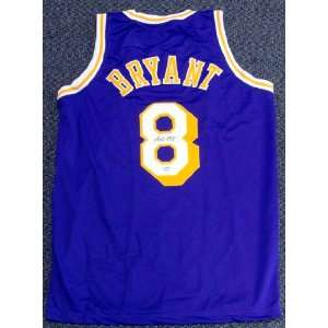   Autographed Lakers Purple Jersey PSA/DNA #B08749 