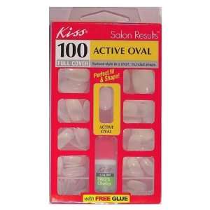 Kiss 100 Nails Active Oval