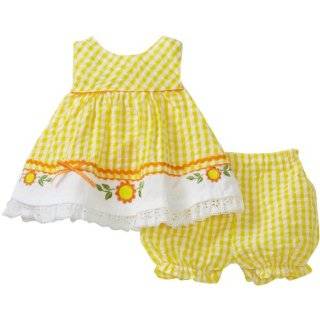  Youngland Baby girls Newborn Two Piece Sleeveless Dress 