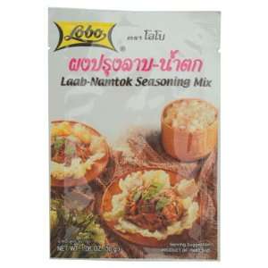 Lobo Laab Namtok Seasoning Mix 30g.  Grocery & Gourmet 