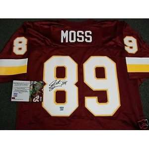 Santana Moss Signed Jersey   Washington Redskins:  Sports 