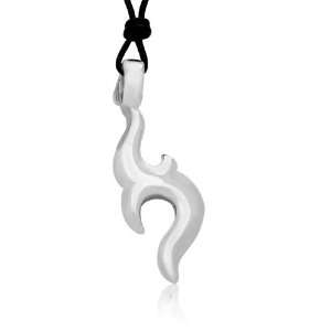 Ziovani Tribal Symbol Stainless Steel Pendant Necklace 