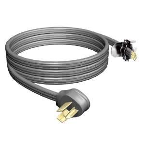 Stanley 31902 6 Foot 3 Wire 30 Amp Power Supply Replacement Cord, Grey