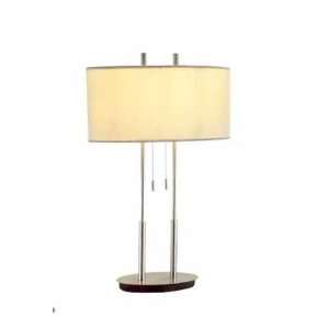  Duet Table Lamp With Ivory Silk Shade: Home Improvement
