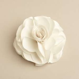  Ivory Silk Rose Wedding Hair Clip or Pin by Mariell 
