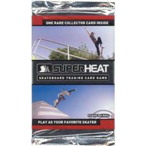   Heat Skateboard Trading Card Game Throwdown Booster Pack Toys & Games