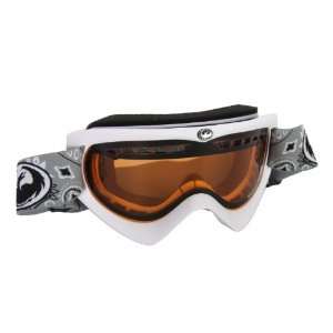  Dragon DX Snowboard Goggles Powder/Amber/Grey Bandana 