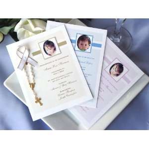  Photo Baptism Remembrance Cards
