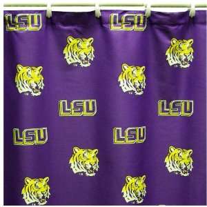  LSU Shower Curtain   SEC Conference: Sports & Outdoors