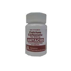  Calcium Carbonate Tabl 10 Gr SF 648 Mg 100 Health 