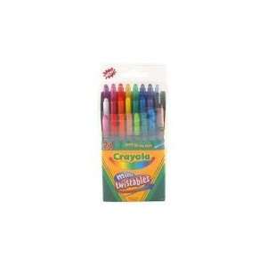  Crayola Twistable Crayons, Six Each of Eight Colors, 48 
