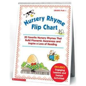  Rhyme Flip Chart 20 Favorite Nursery Rhymes That Build Phonemic 