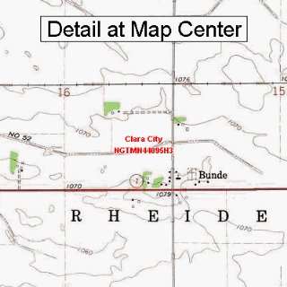   Map   Clara City, Minnesota (Folded/Waterproof)