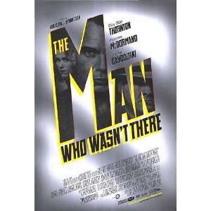  Man Who Wasnt There Movie Poster Double Sided Original 