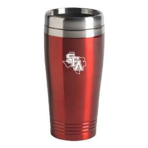Stephen F. Austin State University   16 ounce Travel Mug Tumbler   Red 