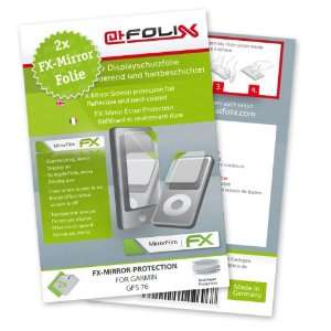 com 2 x atFoliX FX Mirror Stylish screen protector for Garmin GPS 76 