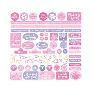   12 Inch by 12 Inch Stickers Sheet, Phrase Arts, Crafts & Sewing