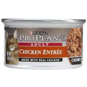  Purina Pro Plan   Adult Chunky Chicken Entree   24 x3oz 